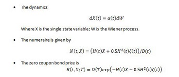 Linear Gaussian Model (LGM) in FinPricing