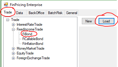 How to load existing trades in risk management system FinPricing