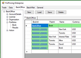 Get portfolio list in trading solution FinPricing